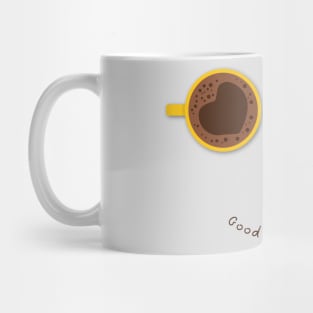 "Good Morning" Coffee Designe Mug